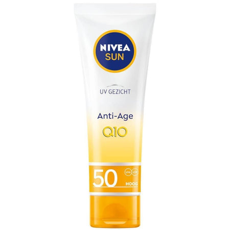 Nivea Sun UV Visage Anti-Age Q10 Peau Normales & Sèches — 50 ml