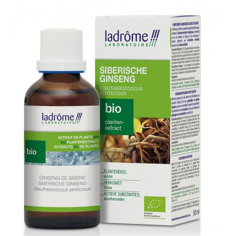 Ladrôme Fresh Plant Extracts Siberian Ginseng Eleuthero Organic 50ml