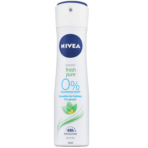Nivea Fresh Pure Déodorant Spray 48h (150 ml)