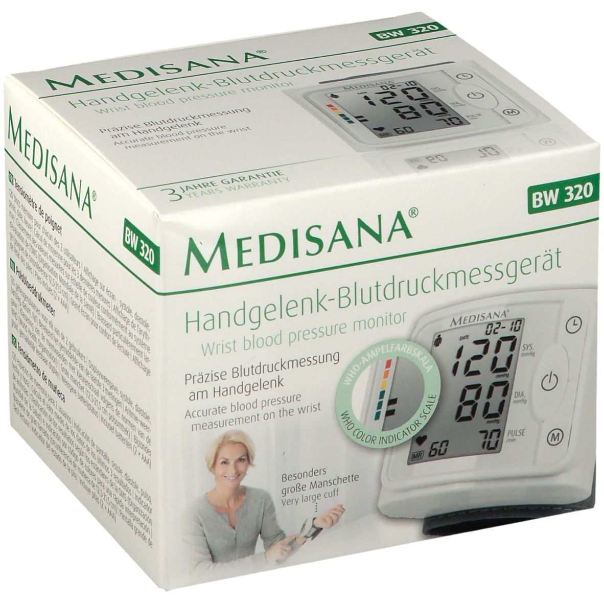 Medisana Tensiomètre à Poignet BW320 (1 pièce)