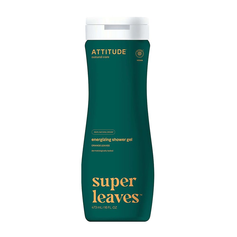 ATTITUDE Super Leaves gel douche naturel énergisant (473 ml)