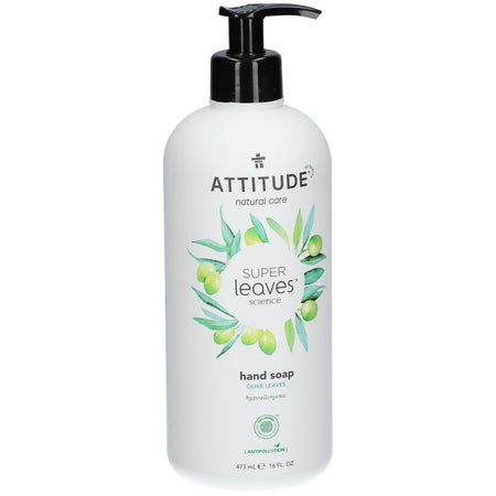 Attitude Natural savon mains aux feuilles d'olivier (473 ml)