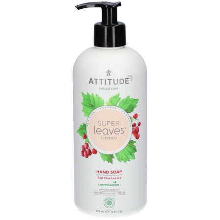 Attitude Natural Savon Mains aux Feuilles de Vigne Rouge (473 ml)