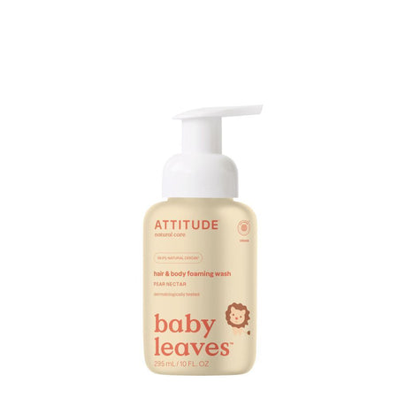 ATTITUDE® baby leaves 2-en-1 shampooing et gel lavant (295 ml)