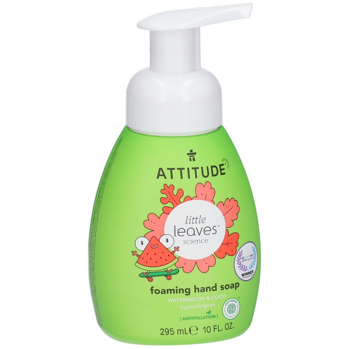 Attitude Little Leaves Savon Mains Moussant Pastèque & Coco (295 ml)