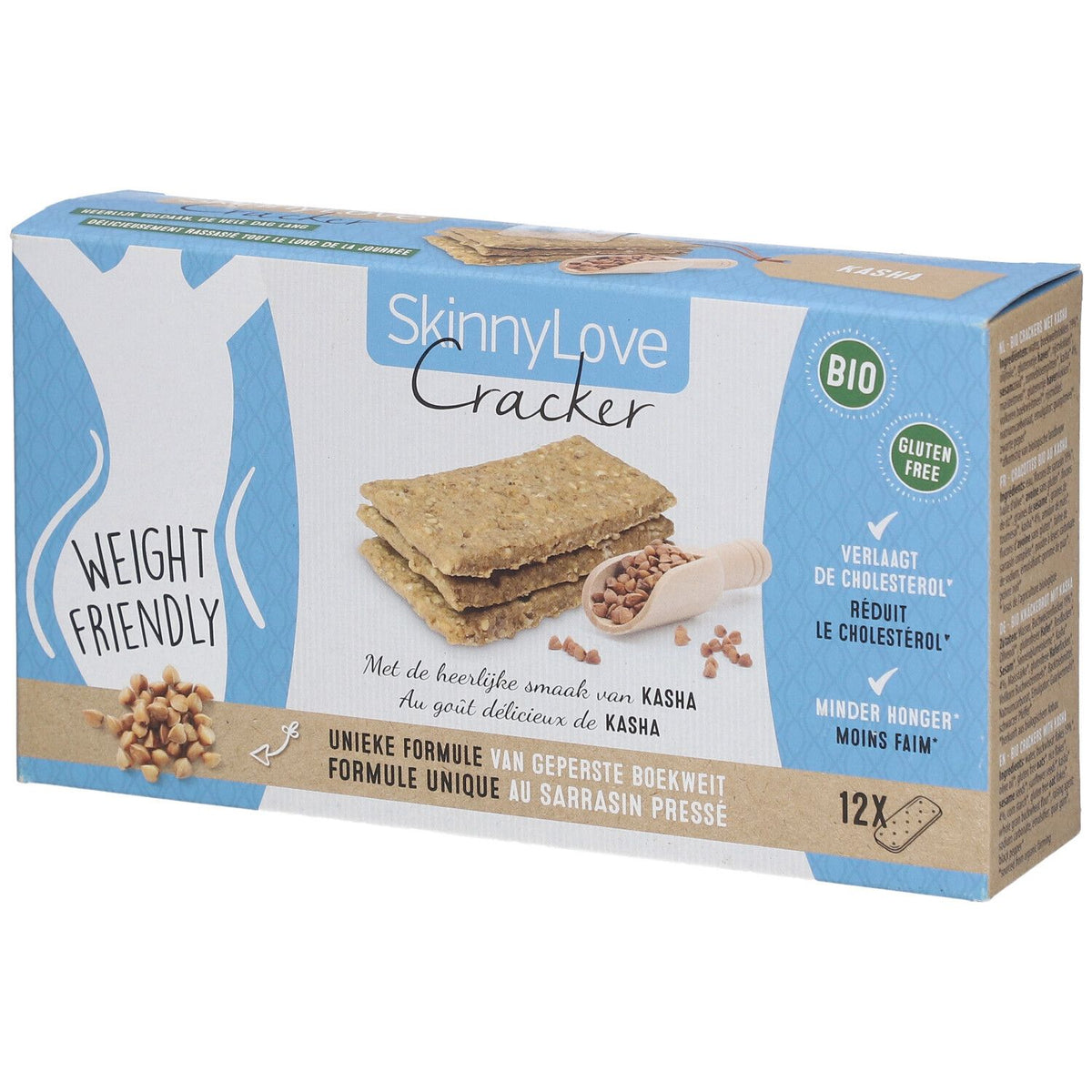 SkinnyLove Cracker Kasha Bio (180 g)