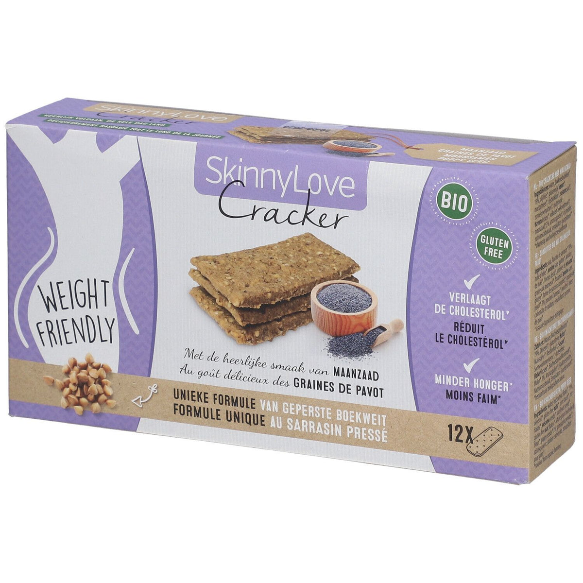SkinnyLove Cracker Graine de Pavot Bio (180 g)
