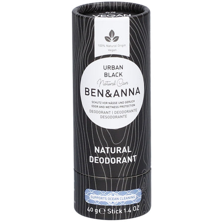Ben & Anna Déodorant Papertube Urban Black (40 g)
