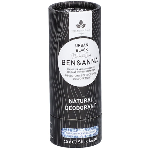Ben & Anna Déodorant Papertube Noir urbain (40 g)