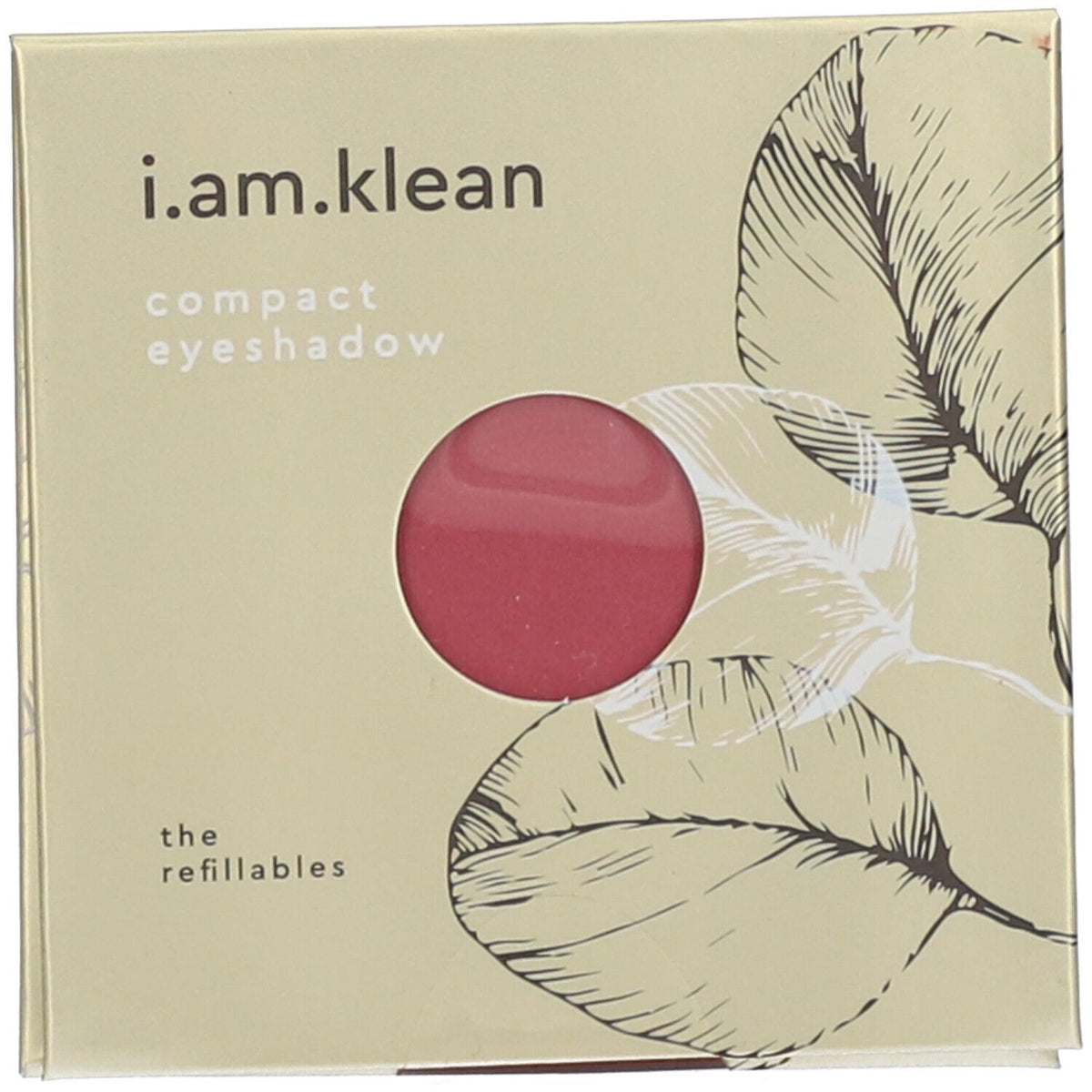 i.am.klean Nouveau fard à paupières minéral compact Pivoine