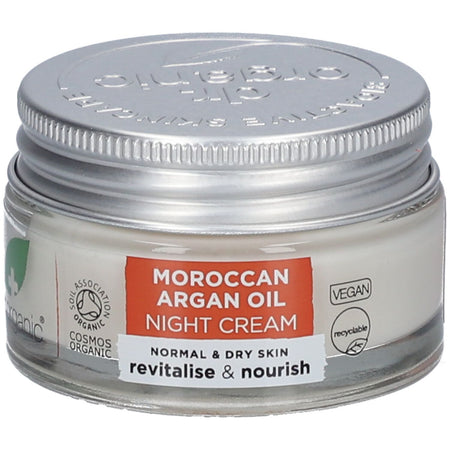 Dr. Organic Crème de Nuit à l’Huile d’Argan du Maroc (50 ml)