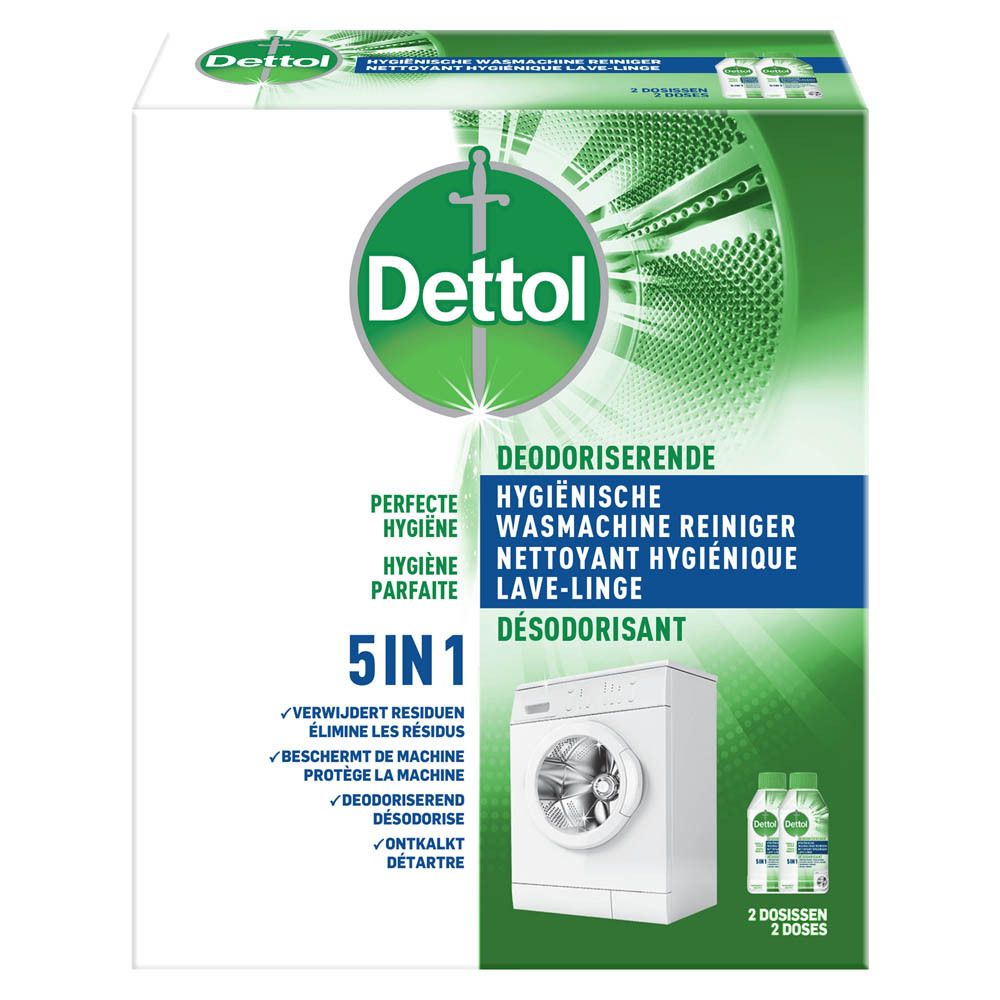 Dettol® Nettoyant hygiénique pour machine à laver 5in1