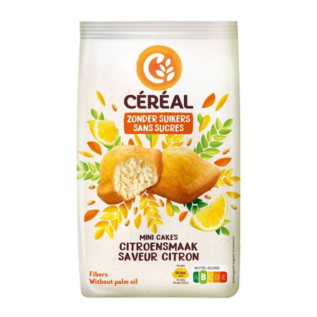 Céréal Mini Cakes Saveur Citron (7x28 g)