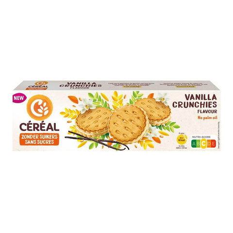 Céréal Biscuits Vanilla Crunchies (4x46,25 g)