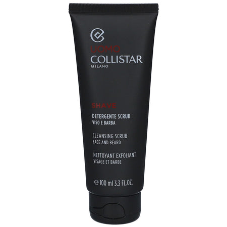 Collistar Men Nettoyant Exfoliant Visage et Barbe (100 ml)