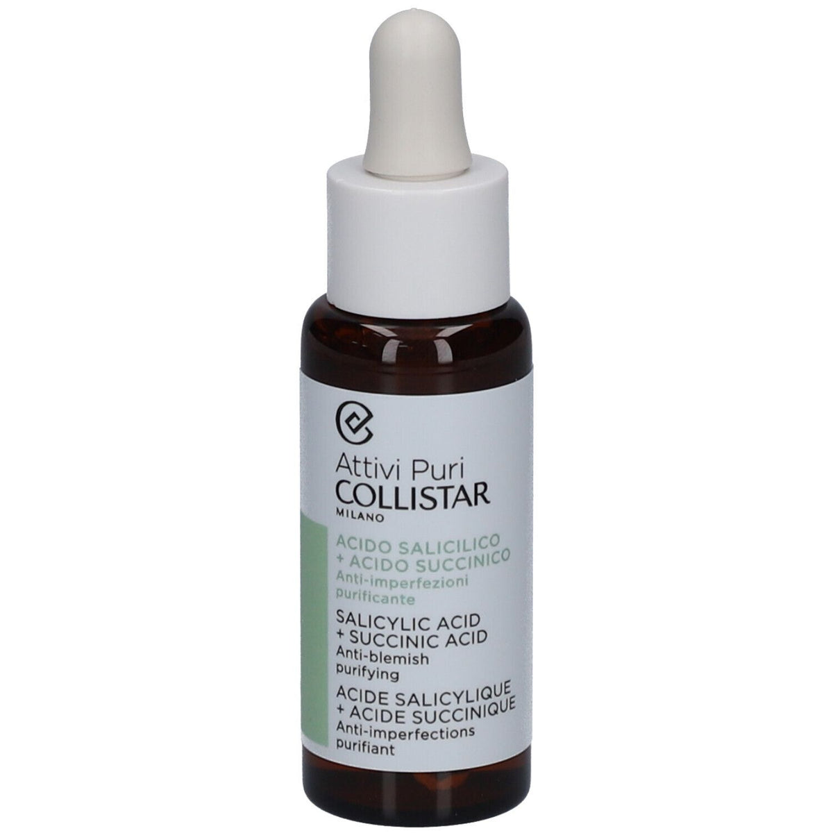 Collistar Acide Salicylique + Acide Succinique anti-imperfections purifiant (30 ml)