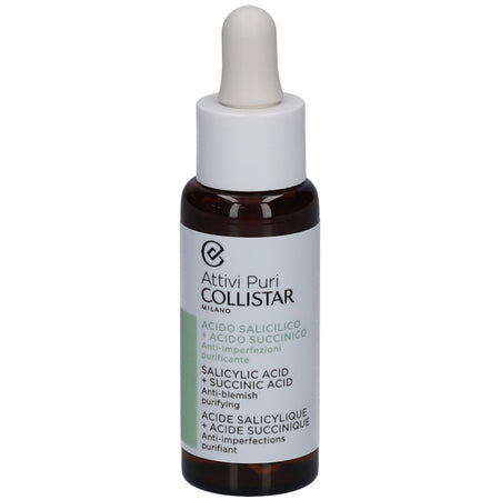 Collistar Acide Salicylique + Acide Succinique anti-imperfections purifiant (30 ml)