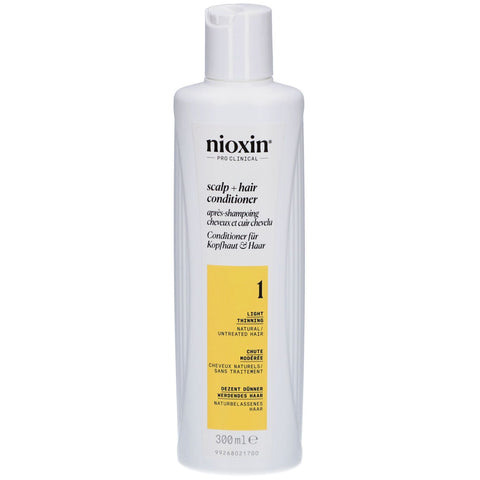 Nioxin System 1 après-shampoing pour cheveux clairsemés (300 ml)