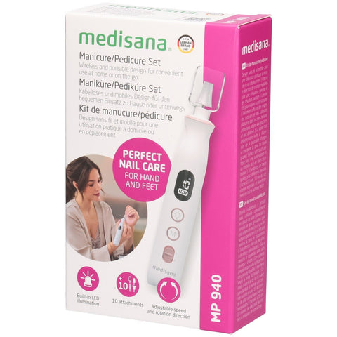 medisana MP 940 set manucure/pédicure (1 pièce)