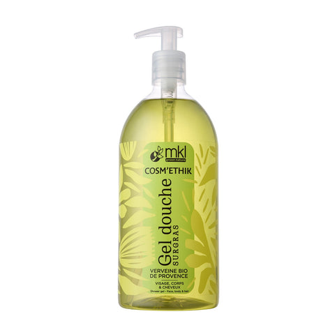 Mkl Gel Douche Surgras Verveine Bio De Provence 1L