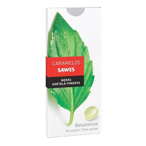 Sawes Bonbons balsamiques sans sucre saveur menthe sous blister (22 g)