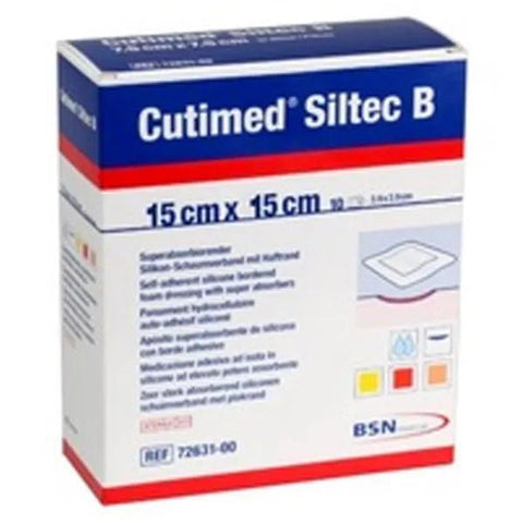 BSN Medical Cutimed Siltec B Dressing 15x15cm 10 Units