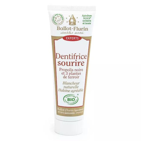 Ballot-Flurin Hygiene and Care Organic Smile Toothpaste 50ml