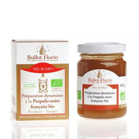 Ballot-Flurin Cure Honey Dynamised Preparation with Organic French Black Propolis 125g