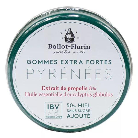 Ballot-Flurin Propolis Extra Strong Pyrenees Throat Lozenges Organic 30g