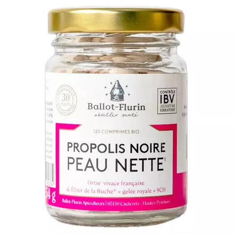 Ballot-Flurin Organic Black Propolis Clear Skin 120 tablets