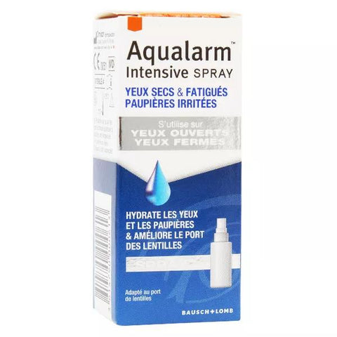 Bausch & Lomb Aqualarm Intensive Dry & Tired Eye Spray 10ml