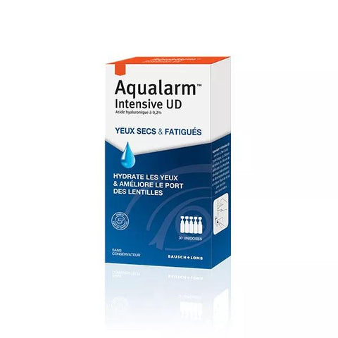 Bausch & Lomb Aqualarm Intensive UD Dry & Tired Eyes 30 single doses