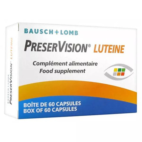 Bausch & Lomb PreserVision Lutein 60 capsules
