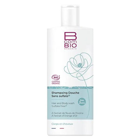 BcomBIO Shampoing Douche Sans Sulfate 500ml