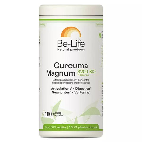 Be-Life Curcuma Magnum 3200 + Organic Piperine 180 capsules