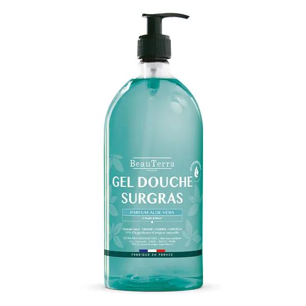 BeauTerra Gel douche surgras Parfum Aloe Vera 1L