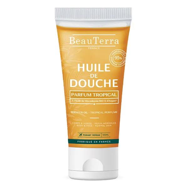 BeauTerra Huile de douche Parfum Tropical - 100ml