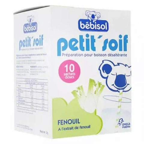 Bébisol Petit'Soif Fennel 10 single-dose sachets