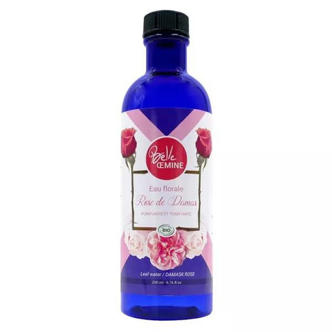 Belle Oemine Eau Florale Bio Rose de Damas (200 ml)