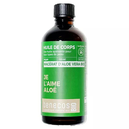 Benecos Huile de Corps Macérat d'Aloe Vera Bio (100 ml)