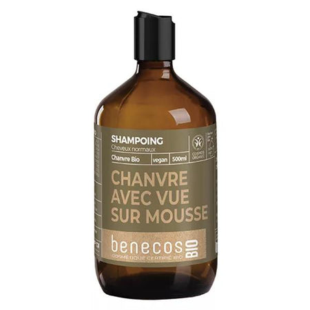Benecos Shampoing Cheveux Normaux Chanvre Bio (500 ml)