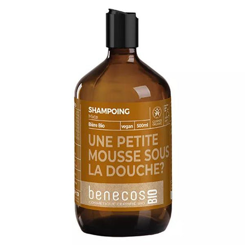 Benecos Shampooing Mixte Bière Bio (500 ml)