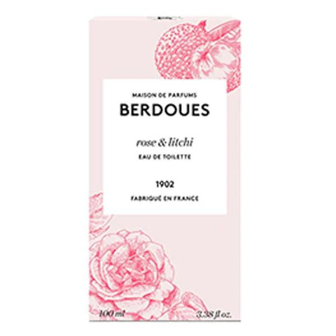 Berdoues Eau de toilette Rose & Litchi (100 ml)