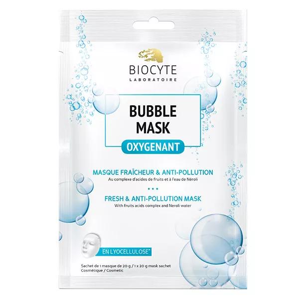Biocyte Bubble Mask Oxygenant Fruits AHA, Eau de Néroli, Lyocellulose 1 Masque