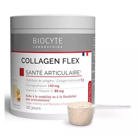 Biocyte Collagen Flex Extrait d'Harpagophytum Mobilité & Santé Articulaire 240g