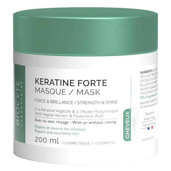 Biocyte Kératine Forte Masque Force & Brillance Répare Nourrit & Protège les cheveux 150ml