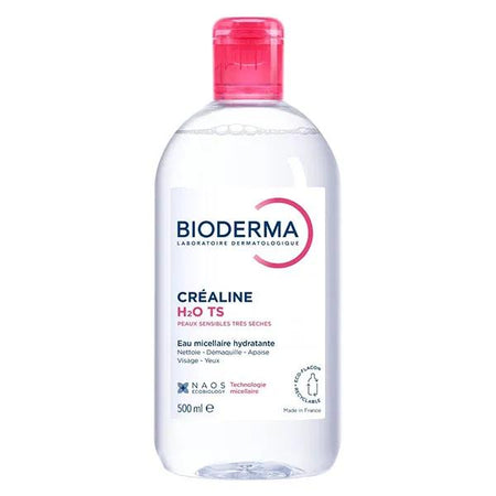 Bioderma Créaline H2O TS Eau Micellaire Peaux Sensibles Très Sèches (500 ml)