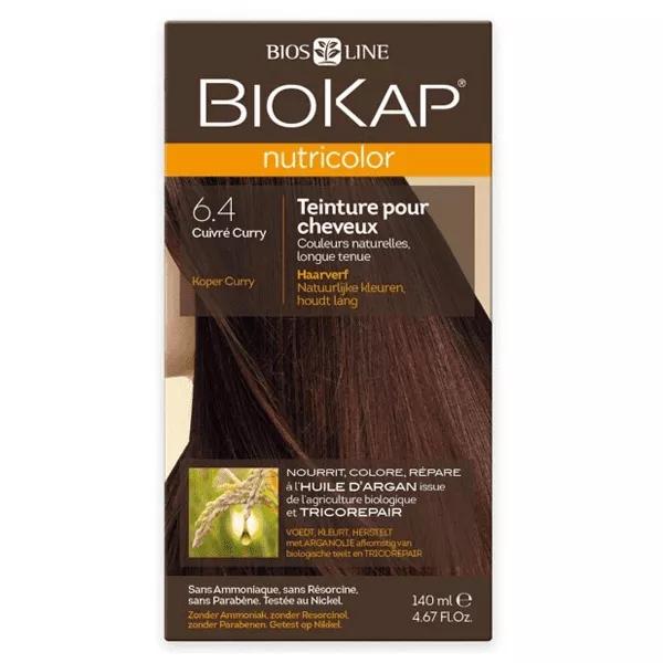 Biokap Nutricolor Coloration Cheveux 6.4 Cuivré Curry - 140ml