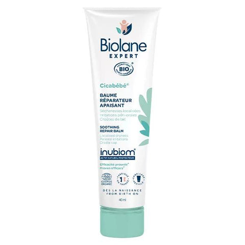 Biolane Expert Cicabébé Bio Baume Réparateur Apaisant Peaux Sèches 40ml