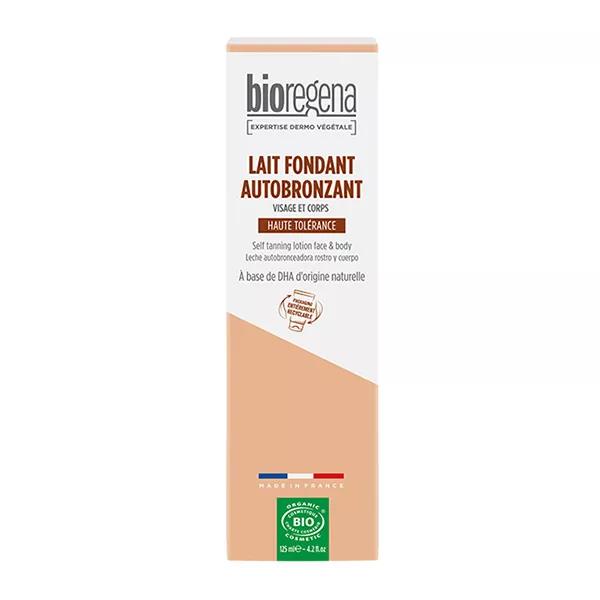 Bioregena Lait Fondant Autobronzant Visage et Corps Bio 125 ml